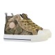 Basket Montante Cuir Kaporal Tattoo