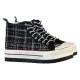 Basket Montante à Lacets Desigual Crush BN