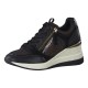 Basket Compensé Cuir Tamaris 