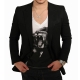 T-Shirt Mickael Vendetta Print Lion Blanc