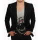T-Shirt Mickael Vendetta Print Singe 007 Gris