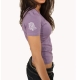 T-Shirt Mickael Vendetta Uni Violet / Blanc