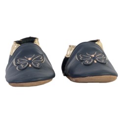Chausson Cuir Enfant Robeez Fly In The Wind
