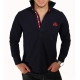 Polo Mickael Vendetta Lion Bleu Marine