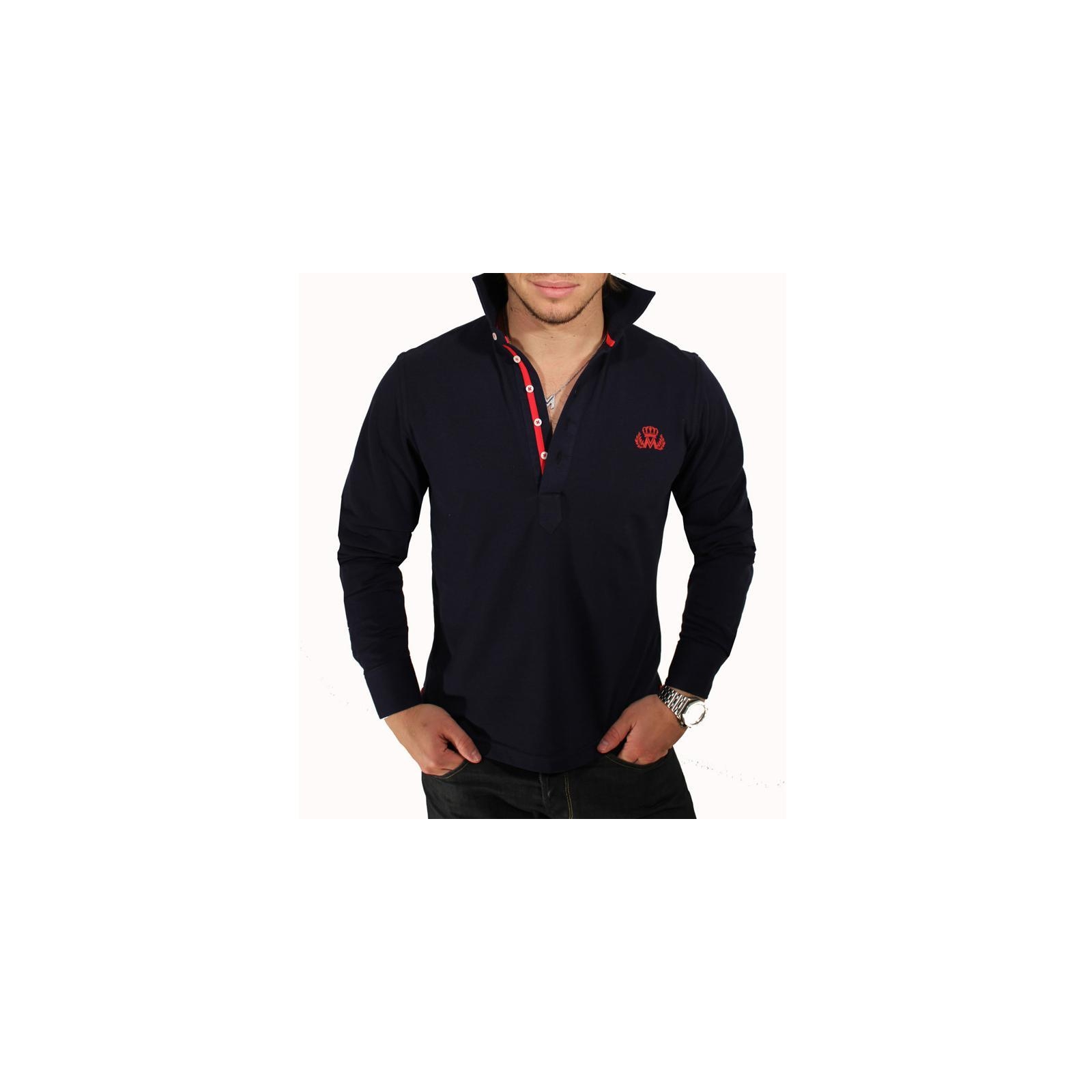 Polo Mickael Vendetta Lion Bleu Marine