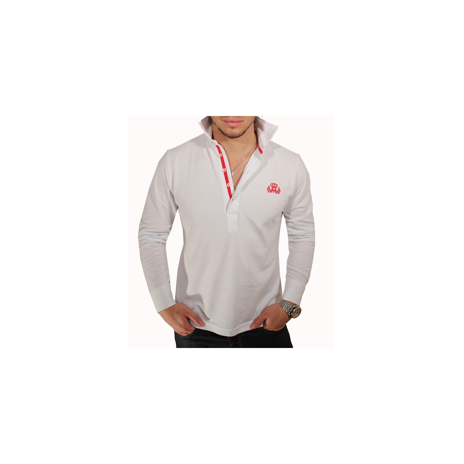Polo Mickael Vendetta Lion Blanc