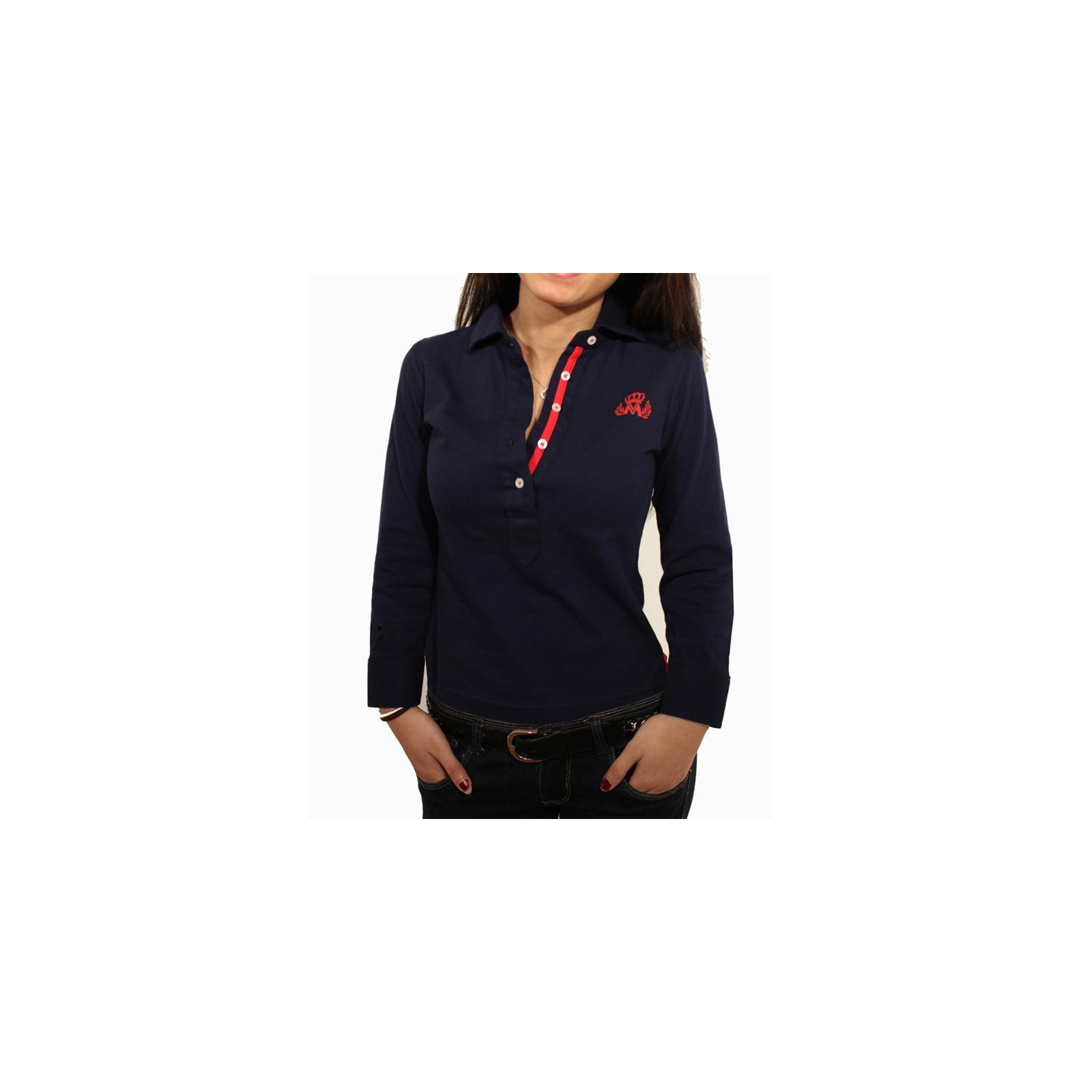 Polo Femme Mickael Vendetta Lion Bleu Marine