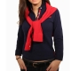 Polo Femme Mickael Vendetta Lion Bleu Marine