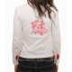 Polo Femme Mickael Vendetta Lion Blanc
