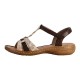 Sandale Cuir Rieker Dipinto