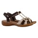 Sandale Cuir Rieker Dipinto