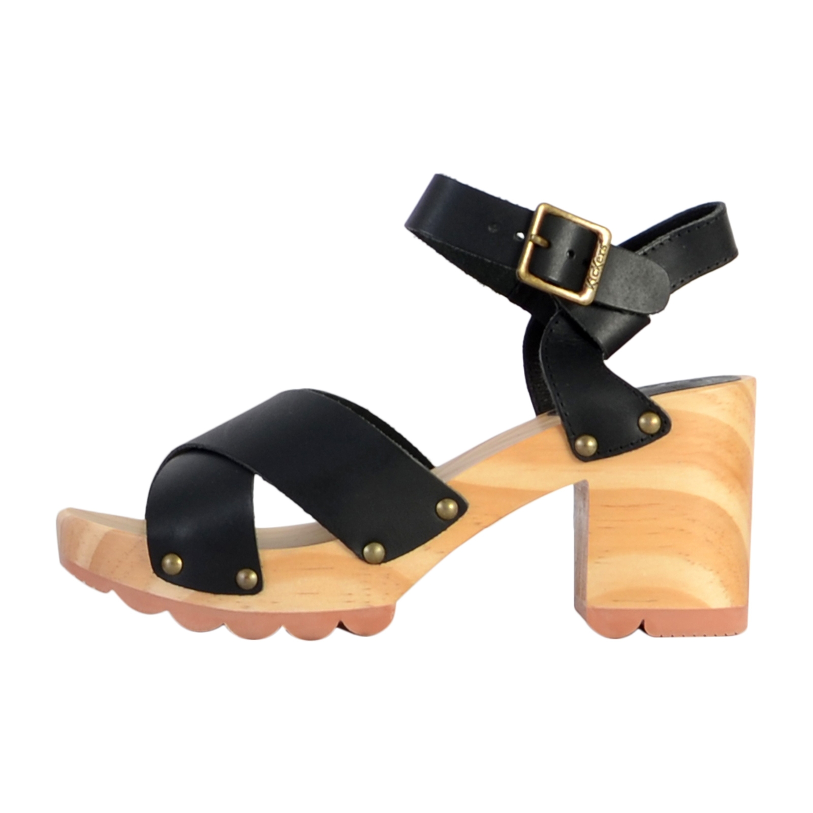Sandales à Talon Cuir Kickers Kick Wise