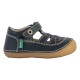 Basket Ouverte Cuir Enfant Kickers Sushy