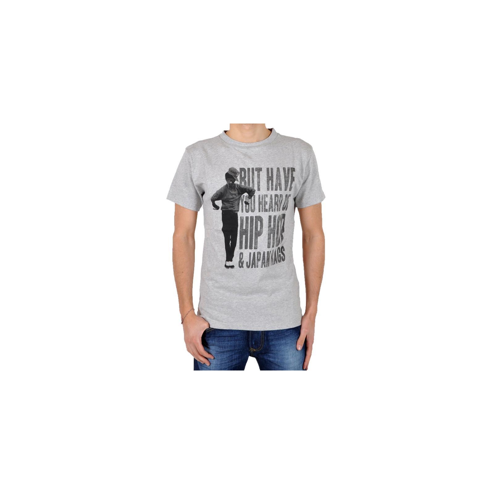 Tee Shirt Japan Rags Hip Hop Gris