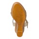 Sandales Compensées Cuir Tamaris Touch-It