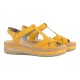 Sandales Cuir Plate Rieker Sunset