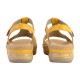 Sandales Cuir Plate Rieker Sunset