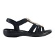Sandales Cuir Plate Rieker Sunset