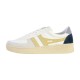 Basket Plate Cuir Gola Grandslam Trident
