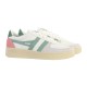 Basket Plate Cuir Gola Grandslam Trident
