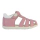 Sandale Plate Cuir Geox Enfant Macchia