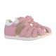Sandale Plate Cuir Geox Enfant Macchia