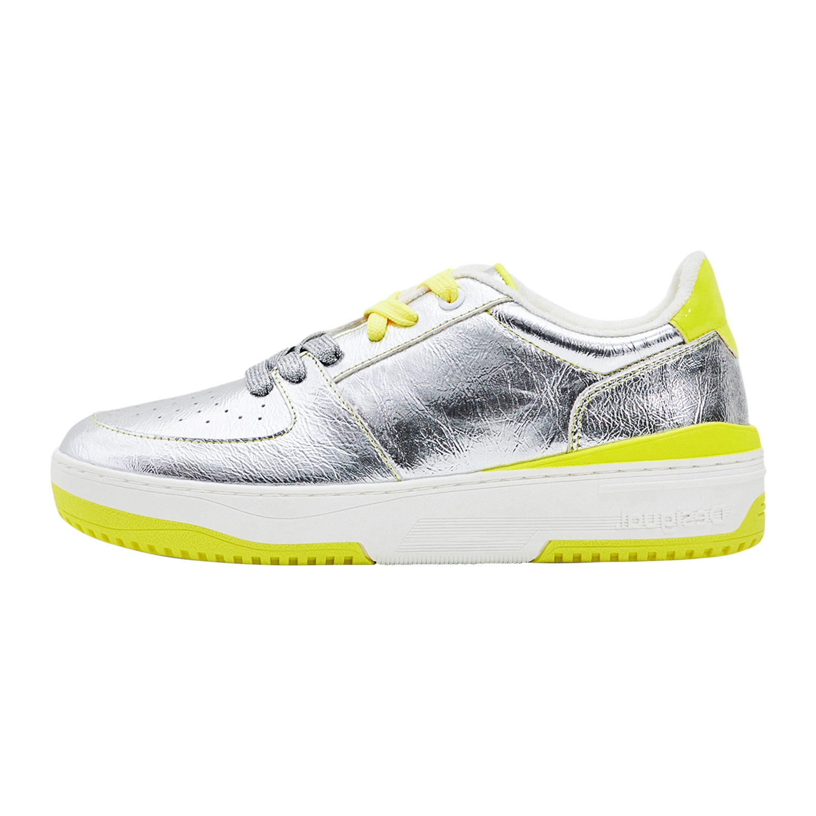 Basket Desigual Metro Silver