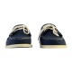 Mocassin Basse Cuir Sebago Portland 10OZ Washed Canvas