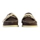 Mocassin Basse Cuir Sebago Portland 10OZ Washed Canvas