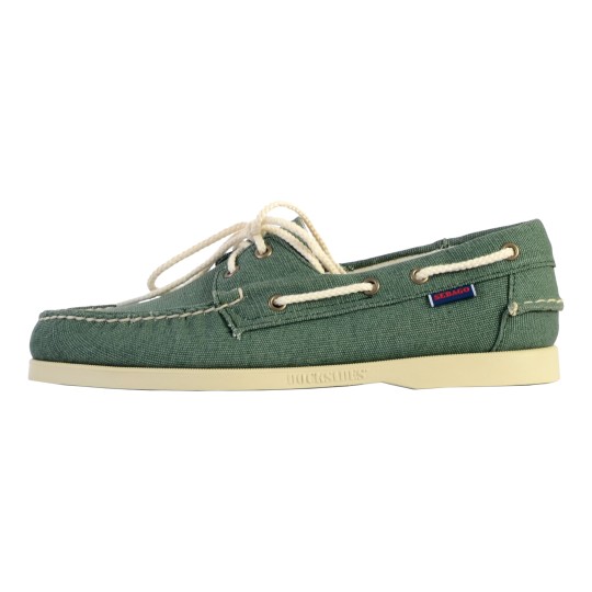 Bottes Mocassin Sebago à œillets Lacets - Neuf En Boîte, Taille 7.5 US, Cuir Mauve Marbré