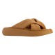 Sandale Compensé Cuir Scholl Boca Cross 