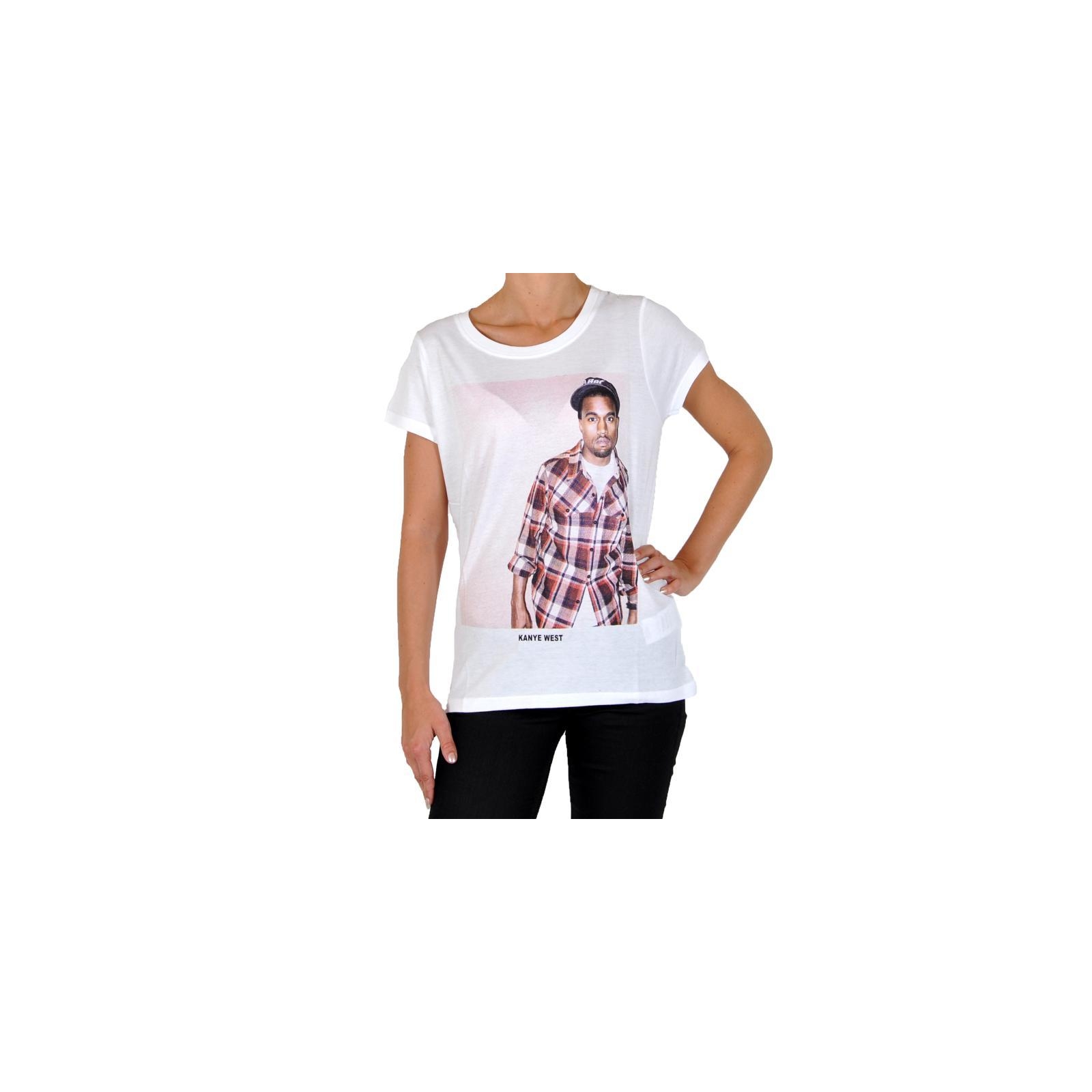 T-Shirt Eleven Paris Kanye West W Ts Blanc
