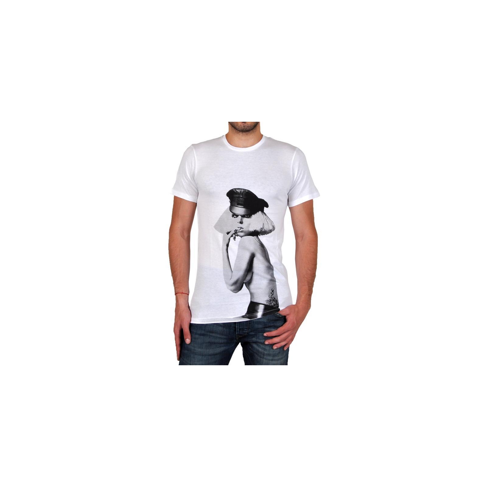 T-Shirt Eleven Paris Gaga Bich Ts Blanc