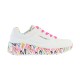 Basket Basse à Lacets Skechers Enfant Lovely Luv