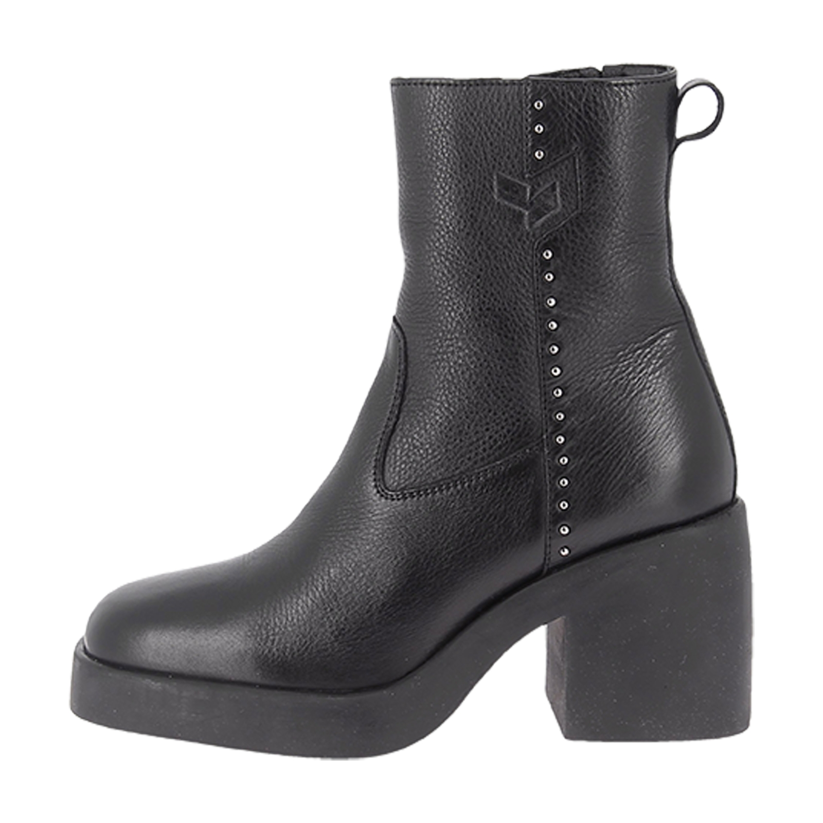 Bottine à Talon Cuir Kaporal Azra