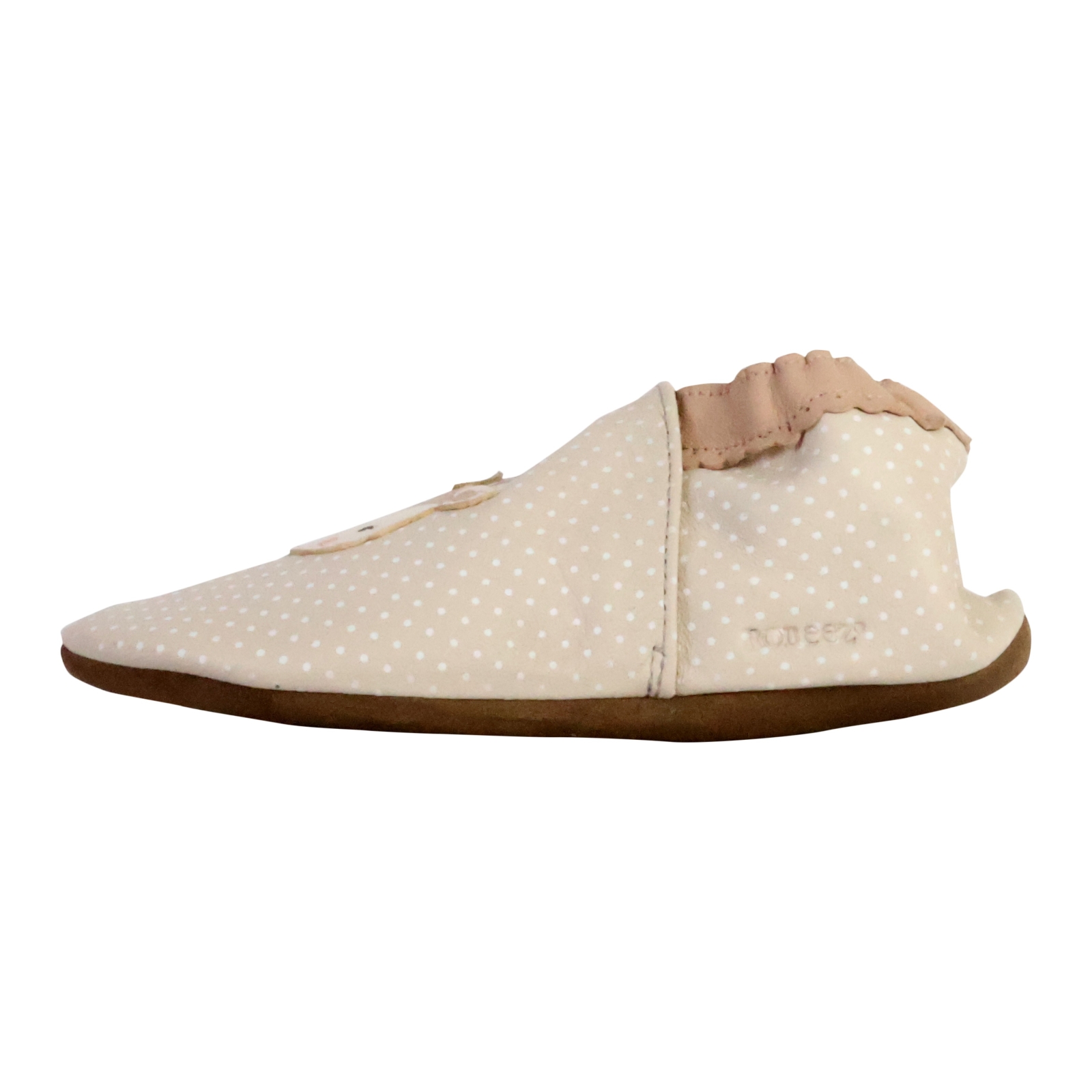 Chausson Cuir Enfant Robeez Fancy Snow