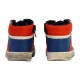 Basket Montante Cuir Kickers Lowell