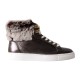 Basket Montante Fourure Cuir Les Tropeziennes Roadster