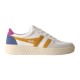 Basket Basse Cuir Gola Grandslam Trident