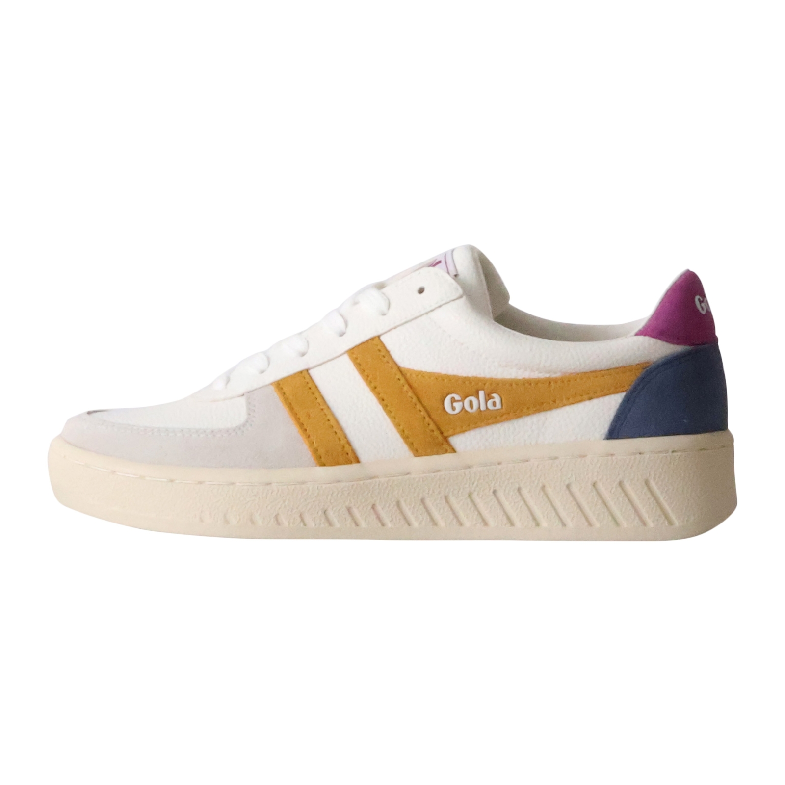Basket Basse Cuir Gola Grandslam Trident