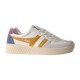Basket Basse Cuir Gola Grandslam Trident