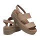 Sandales à Boucles Crocs Brooklyn Low