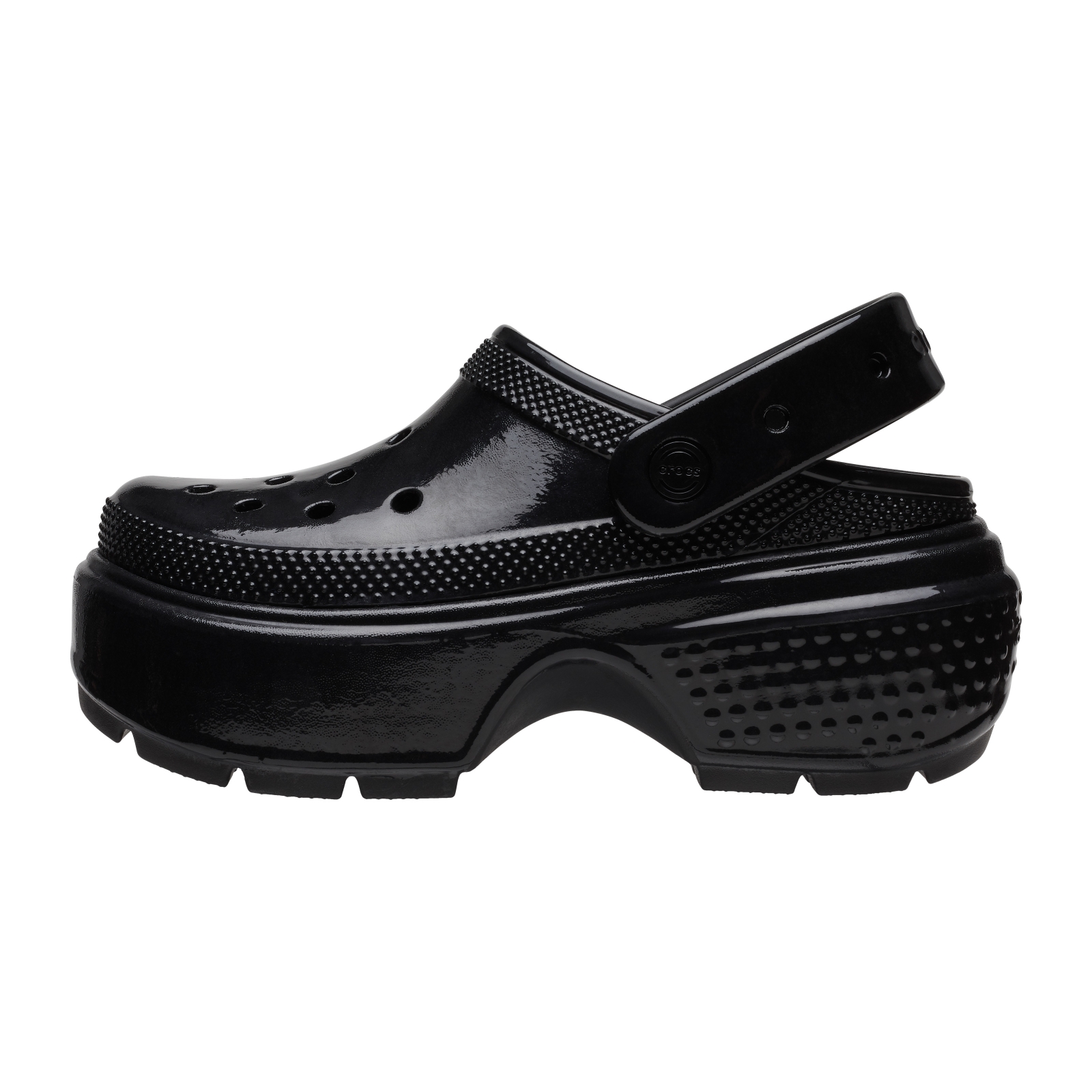 Sabot à Enfiler Crocs Stomp High Shine Cloq