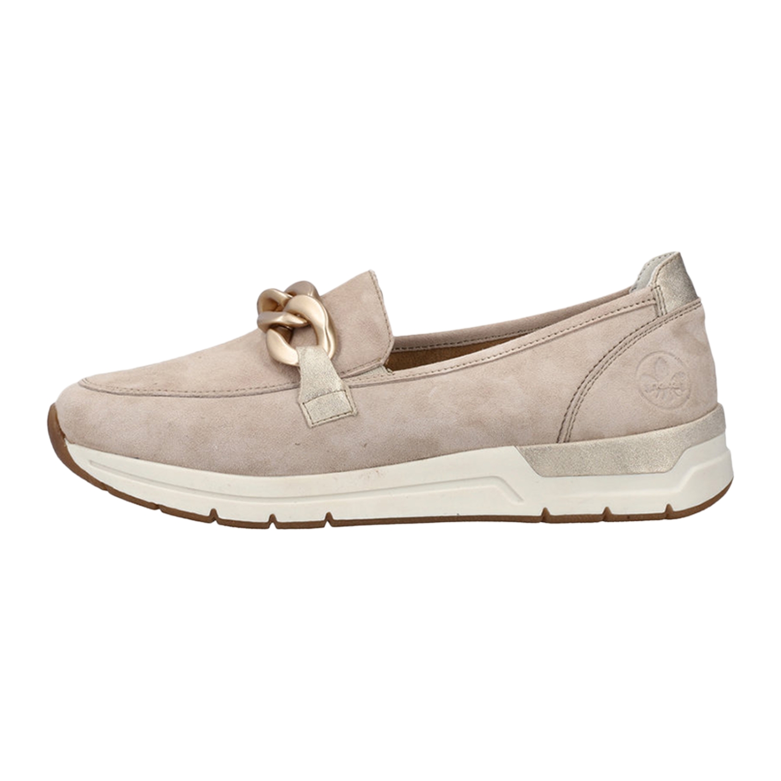 Mocassin Cuir Rieker Sheepsuede