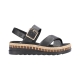 Sandales Cuir Rieker Lugano