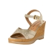 Sandales Cuir Compensé Tamaris