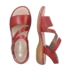 Sandales Cuir Rieker Lugano