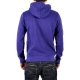 Sweat Capuche Be And Be Touchdown Violet Blanc