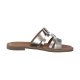 Sandales Plate Cuir Tamaris