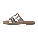 Sandales Plate Cuir Tamaris
